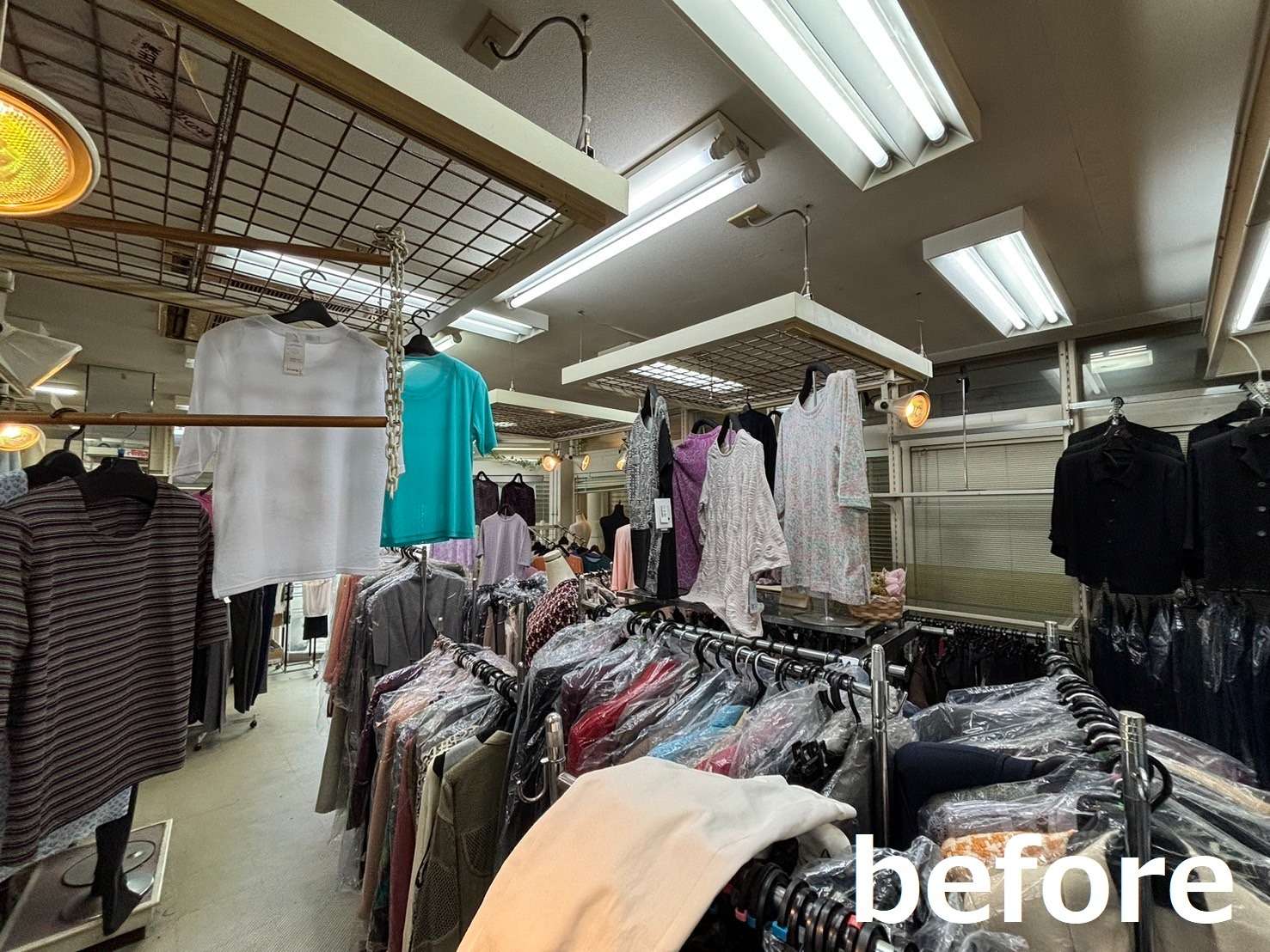 リフォーム前（店舗部分）