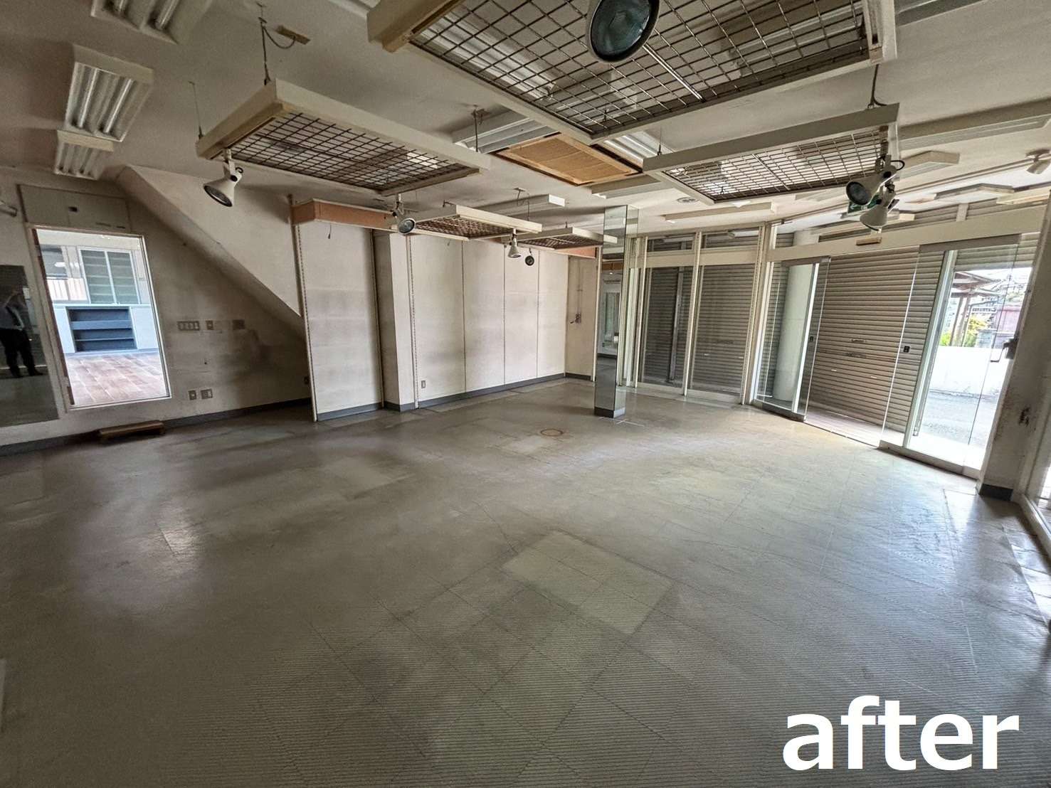 リフォーム後（店舗部分）